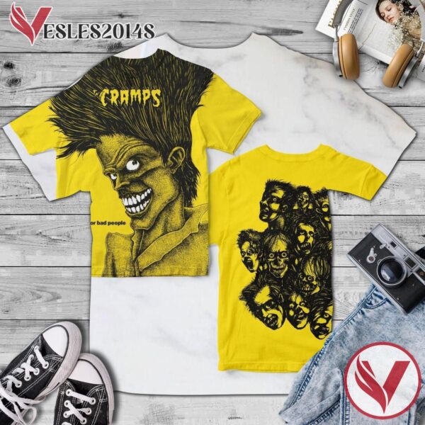 The Cramps Bad Music For Bad People Album Cover Shirt, Perfect Gifts For Music Lovers - Vesles2014S