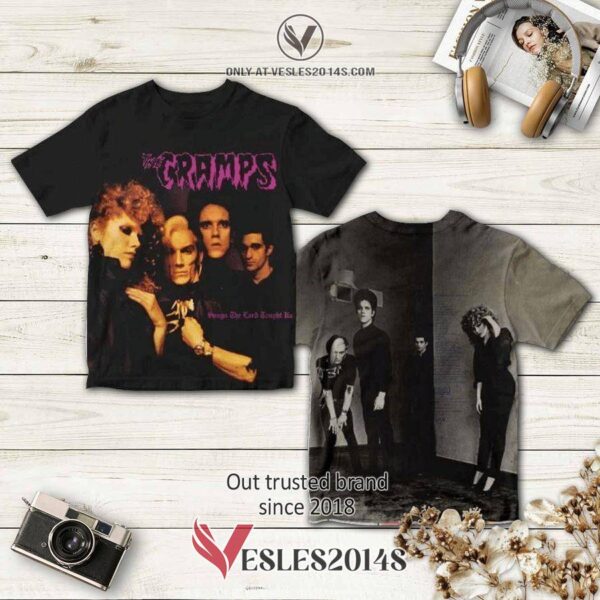 The Cramps Band Songs The Lord Taught Us Album 3D T-Shirt, Perfect Gifts For Music Lovers - Vesles2014S