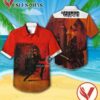 The Cramps Flamejob Album Cover Hawaiian Shirt, Unique Gifts For Music Lovers - Vesles2014S
