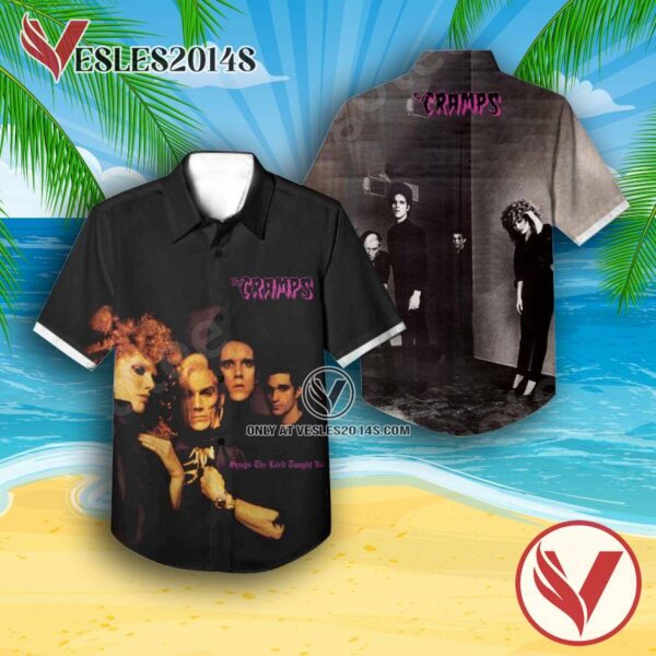 The Cramps Songs The Lord Taught Us Album Cover Hawaiian Shirt, Unique Gifts For Music Lovers - Vesles2014S