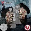 The Cross Knight Templar For Men And Women Graphic Print Short Sleeve Hawaiian Casual Shirt Vesles2014S