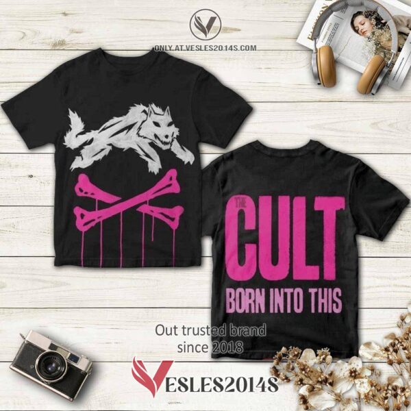 The Cult Born Into This Album 3D Shirt, Perfect Gifts For Music Lovers - Vesles2014S
