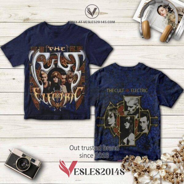 The Cult-Electric Album 3D Shirt, Perfect Gifts For Music Lovers - Vesles2014S