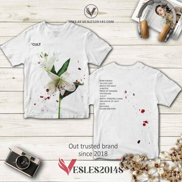 The Cult-Hidden City Album 3D Shirt, Perfect Gifts For Music Lovers - Vesles2014S