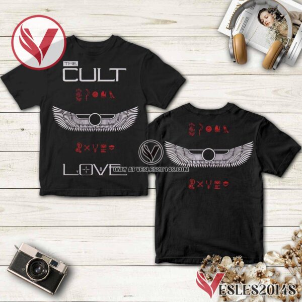 The Cult Love Album Cover Shirt, Unique Gifts For Music Lovers - Vesles2014S