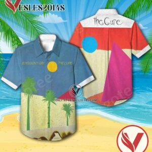 The Cure Boys Don’t Cry Album Cover Hawaiian Shirt, Unique Gifts For Music Lovers - Vesles2014S