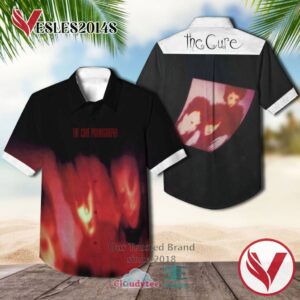 The Cure Pornography 1982 Casual Hawaiian Shirt, Best Gifts For Summer Vesles2014S 1