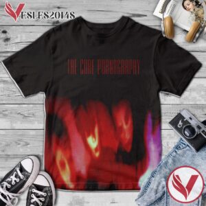The Cure Pornography Album Cover Shirt, Perfect Gifts For Music Lovers - Vesles2014S