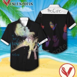 The Cure The Head On The Door Album Cover Hawaiian Shirt, Unique Gifts For Music Lovers - Vesles2014S