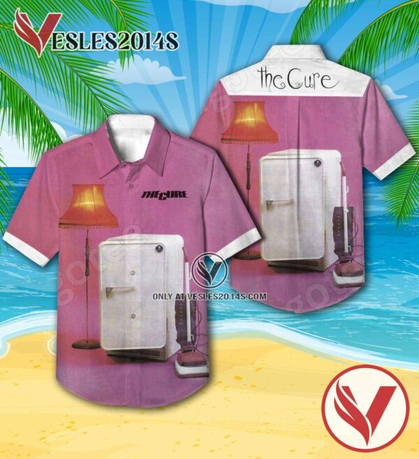 The Cure Three Imaginary Boys Album Cover Hawaiian Shirt, Unique Gifts For Music Lovers - Vesles2014S