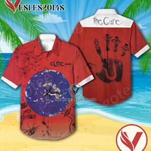 The Cure Wish Album Cover Hawaiian Shirt, Unique Gifts For Music Lovers - Vesles2014S