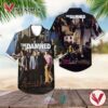 The Damned Band Machine Gun Etiquette Album Hawaiian Shirt, Best Gift For Music Lovers Vesles2014S