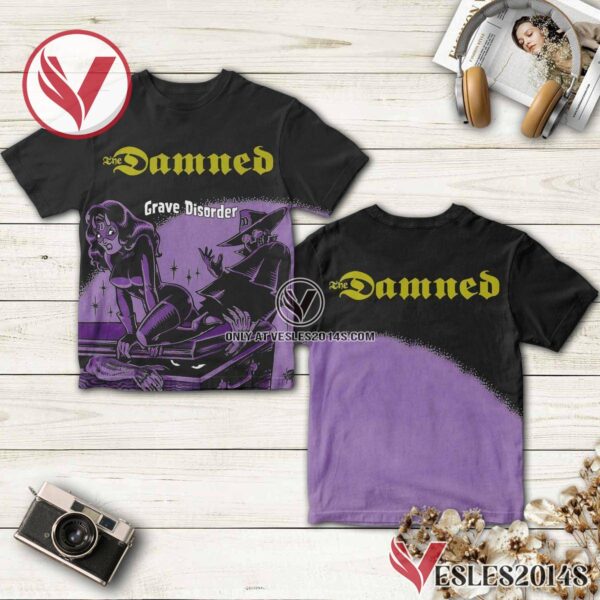 The Damned Grave Disorder Album Cover Shirt, Unique Gifts For Music Lovers - Vesles2014S