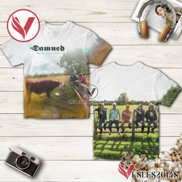 The Damned The Rockfield Files Album Cover Shirt, Unique Gifts For Music Lovers - Vesles2014S