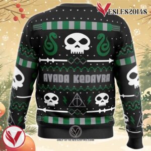 The Dark Sweater Harry Potter Ugly Christmas Sweater, Unique Christmas Gift For Fans - Vesles2014S 1