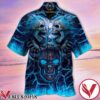 The Death Skull Hawaiian Shirt And Short, Unique Gifts For Friends - Vesles2014S 1