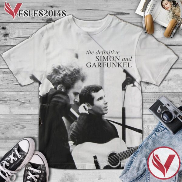 The Definitive Simon And Garfunkel Album Cover Shirt, Perfect Gifts For Music Lovers - Vesles2014S