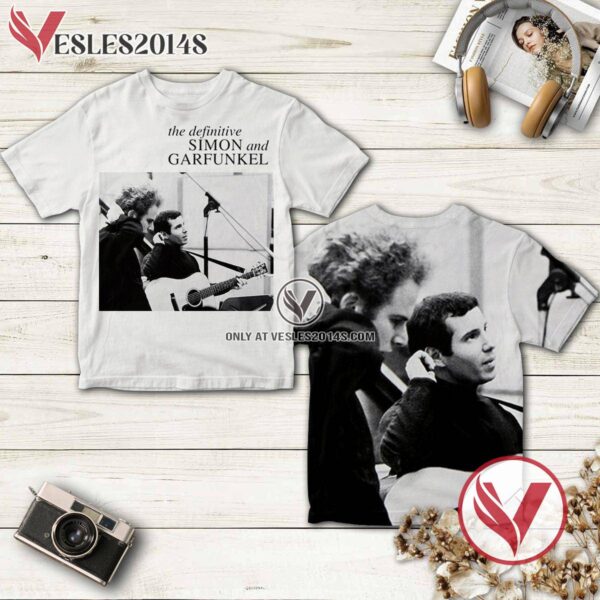 The Definitive Simon And Garfunkel Compilation Album Cover Shirt, Unique Gifts For Music Lovers - Vesles2014S