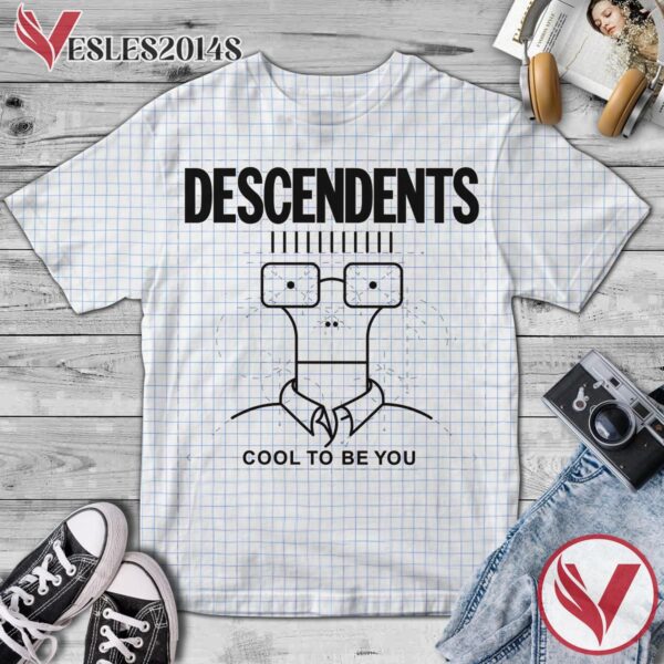 The Descendents Cool To Be You Album Cover Shirt, Perfect Gifts For Music Lovers - Vesles2014S