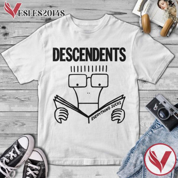 The Descendents Everything Sucks Album Cover Shirt, Perfect Gifts For Music Lovers - Vesles2014S