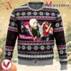 The Devils Crew The Devil is a Part-Timer Ugly Christmas Sweater, Unique Christmas Gift For Fans - Vesles2014S