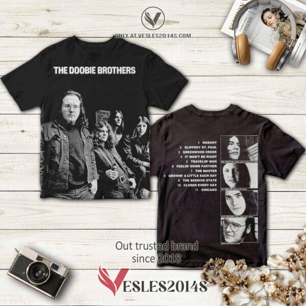 The Doobie Brothers Album 3D Shirt, Perfect Gifts For Music Lovers - Vesles2014S