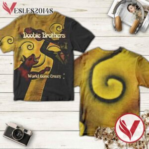 The Doobie Brothers World Gone Crazy Album Cover Shirt, Perfect Gifts For Music Lovers - Vesles2014S