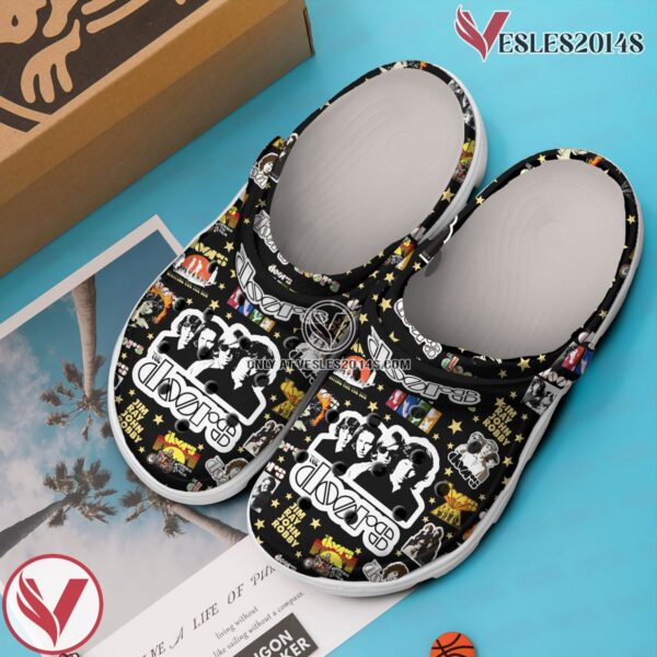 The Doors Music Crocs Crocband Clogs Shoes, Unique Gifts For Fans Style 1 - Vesles2014S 2