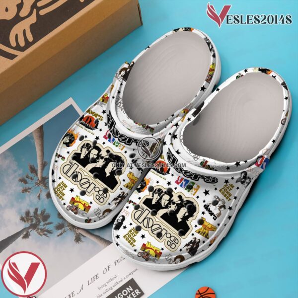 The Doors Music Crocs Crocband Clogs Shoes, Unique Gifts For Fans Style 2 - Vesles2014S 2