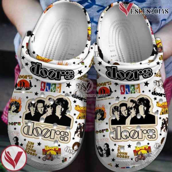 The Doors Music Crocs Crocband Clogs Shoes, Unique Gifts For Fans Style 2 - Vesles2014S