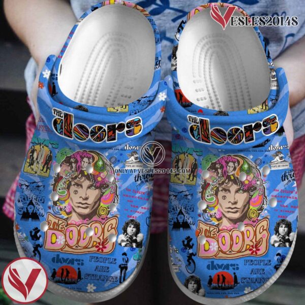 The Doors Music Crocs Crocband Clogs Shoes, Unique Gifts For Fans Style 3 - Vesles2014S