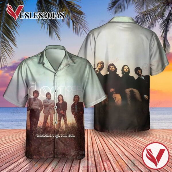 The Doors Waiting For the Sun Album Hawaiian Shirt, Best Gift For Music Lovers Vesles2014S