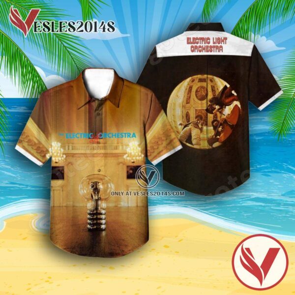 The Electric Light Orchestra The Debut Studio Album Cover Hawaiian Shirt, Unique Gifts For Music Lovers - Vesles2014S