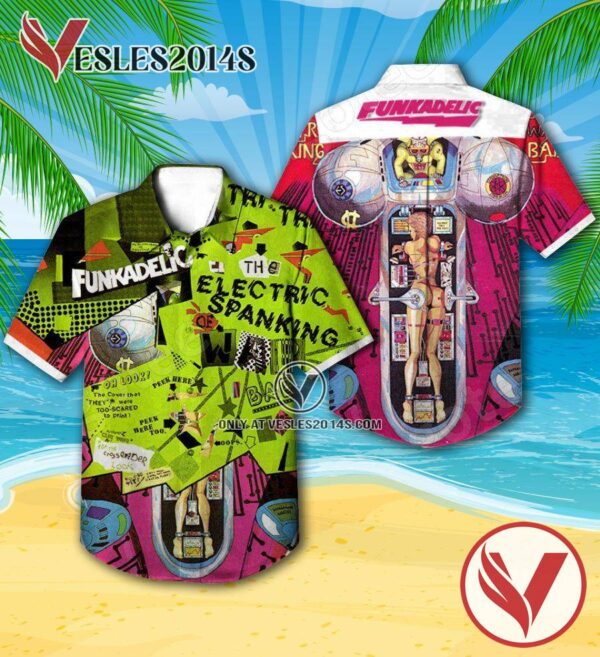 The Electric Spanking Of War Babies Album By Funkadelic Hawaiian Shirt, Unique Gifts For Music Lovers - Vesles2014S