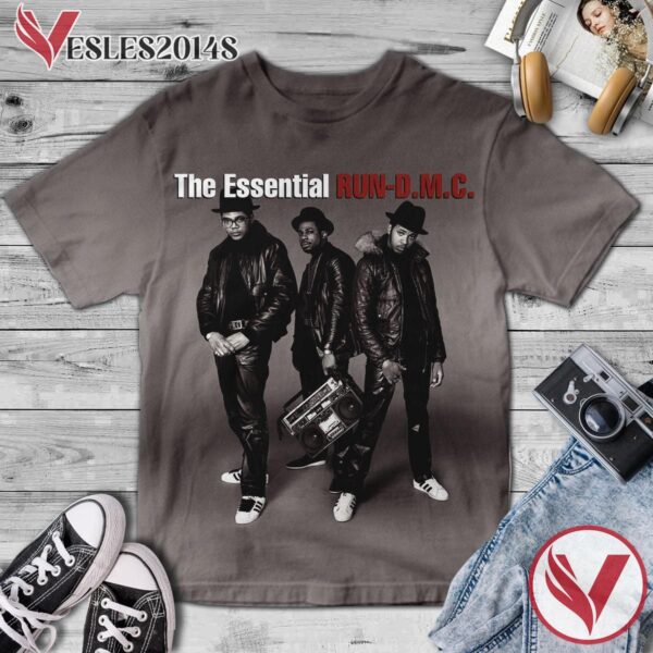 The Essential Run-d.m.c. Compilation Album Cover Shirt, Perfect Gifts For Music Lovers - Vesles2014S