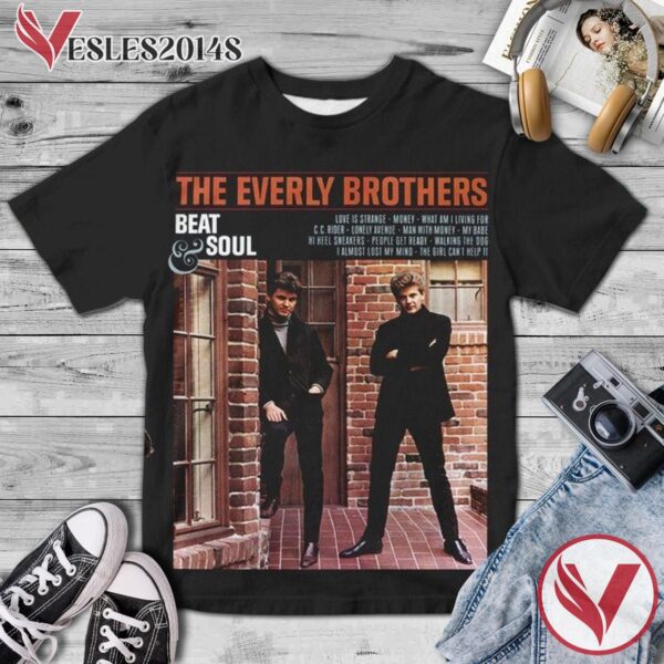 The Everly Brothers Best And Soul Album Cover Shirt, Perfect Gifts For Music Lovers - Vesles2014S