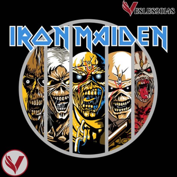 The Evolution of Eddie Iron Maiden Hockey Jersey - Vesles2014S 4