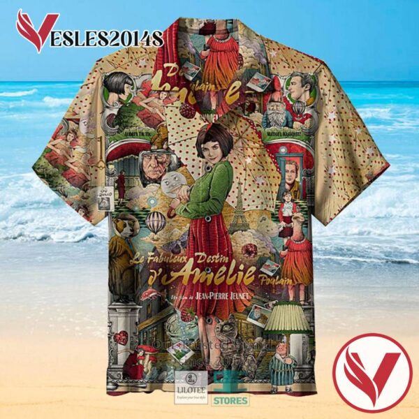 The Fabulous Destiny of Amelie Poulain Casual Hawaiian Shirt, Best Gifts For Summer Vesles2014S