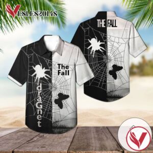 The Fall Dragnet Album Cover Hawaiian Shirt, Best Gift For Music Lovers Vesles2014S