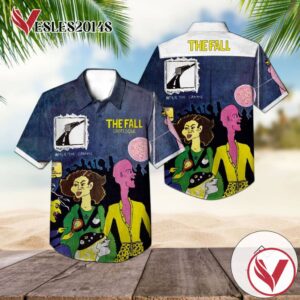 The Fall Grotesque Album Cover Hawaiian Shirt, Best Gift For Music Lovers Vesles2014S