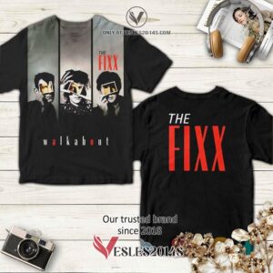 The Fixx Band Walkabout Album 3D T-Shirt, Unique Gifts For Music Lovers - Vesles2014S