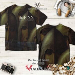 The Fixx-Beautiful Friction Album 3D Shirt, Unique Gifts For Music Lovers - Vesles2014S