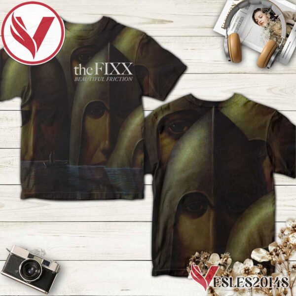 The Fixx Beautiful Friction Album Cover Shirt, Perfect Gifts For Music Lovers - Vesles2014S