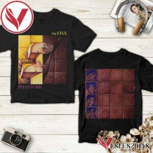 The Fixx Phantoms Album Cover Black Shirt, Perfect Gifts For Music Lovers - Vesles2014S