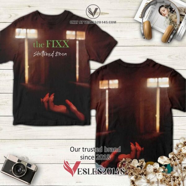 The Fixx-Shuttered Room Album 3D Shirt, Unique Gifts For Music Lovers - Vesles2014S