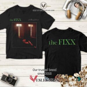 The Fixx-Shuttered Room Album Black 3D Shirt, Unique Gifts For Music Lovers - Vesles2014S