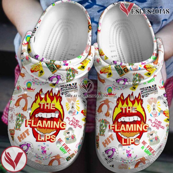 The Flaming Lips Music Crocs Crocband Clogs Shoes, Unique Gifts For Fans Style 1 - Vesles2014S