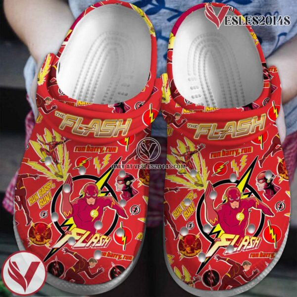 The Flash Movie Crocs Crocband Clogs Shoes Comfortable For Men Women and Kids Style 3 - Vesles2014S
