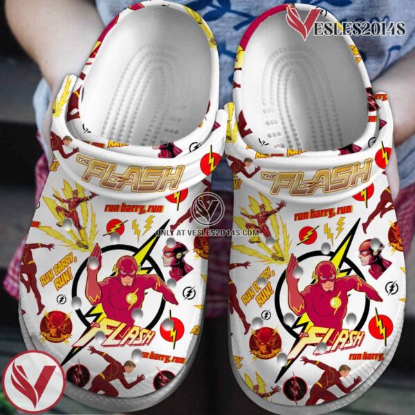 The Flash Movie Crocs Crocband Clogs Shoes Comfortable For Men Women and Kids Style 8 - Vesles2014S