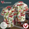 The Flintstones Hawaiian Graphic Print Short Sleeve Hawaiian Casual Shirt Vesles2014S